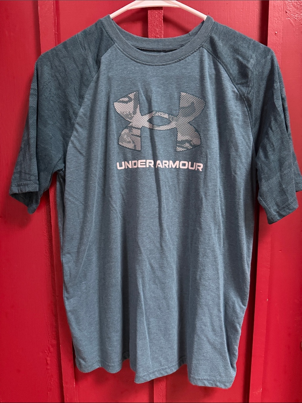 Under Armour Blue-Green Performance Short Sleeve Tee